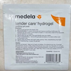 Medela Tender Care Hydrogel Soothing Gel Pads